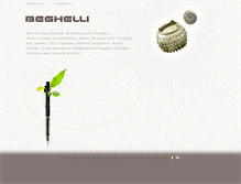 Tablet Screenshot of beghelli.com.ar